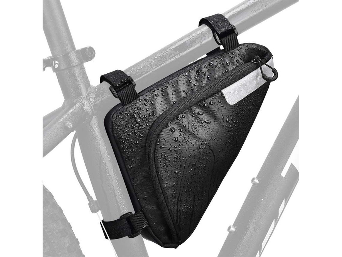 Bolsa Triangular Impermeável para Bicicleta 20l Pretad BRILVIBERA