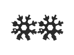Chave De Neve 18 Em 1 Chave De Fenda Multifuncional Ferramenta Portátil Para Exterior Preto