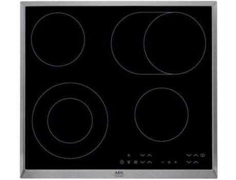Placa de Vitrocerâmica AEG HK634060XB (Elétrica - 57.6 cm - Preto)