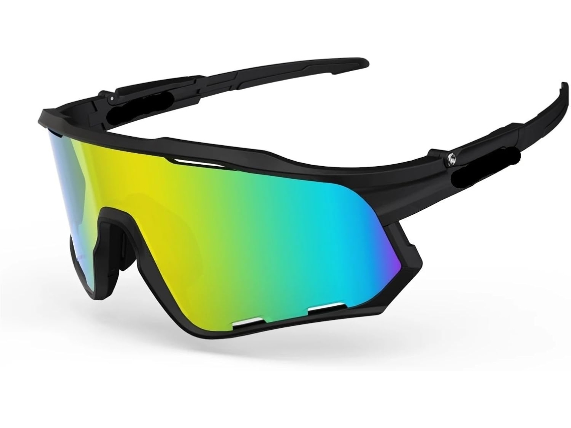 Óculos Ciclismo com Proteção UV400 para Estrada Montanha Resistente Confortável Leve S/MARCA