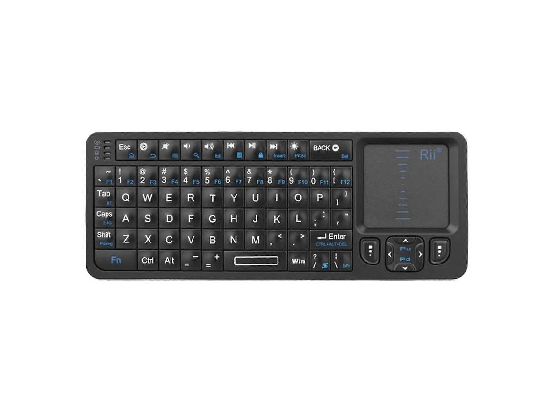 Mini Teclado Bluetooth, Teclado Sem Fio Retroiluminado Com Aprendizado Infravermelho, Teclado Portátil 2.4g Com Função Touchpad Ly Ebike