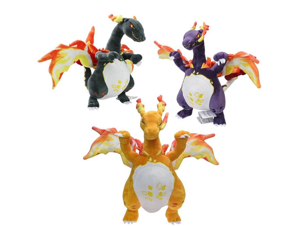 Pelúcia Charizard De 20 Cm , De Alta Qualidade, Super Macia, Combinação Perfeita. (8 Polegadas)