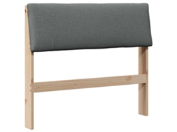 Cabeceira Estofada Cinza Escuro 100 Cm MAISON EXCLUSIVE