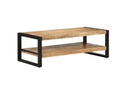 Vidaxl Mesa De Centro 120x55x40 Cm Madeira De Mangueira Maciça