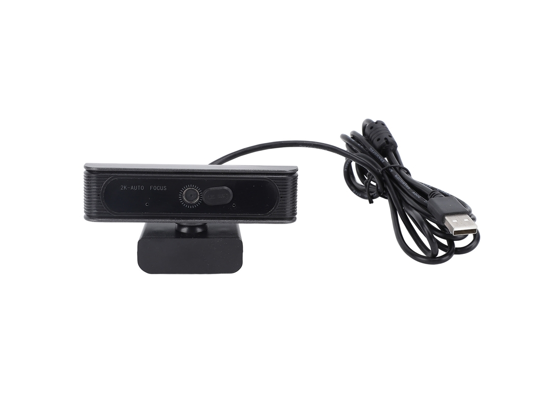 Webcam Usb 2k Hd Com Foco Automático E Microfone Com Cancelamento De Ruído | Sem Marca