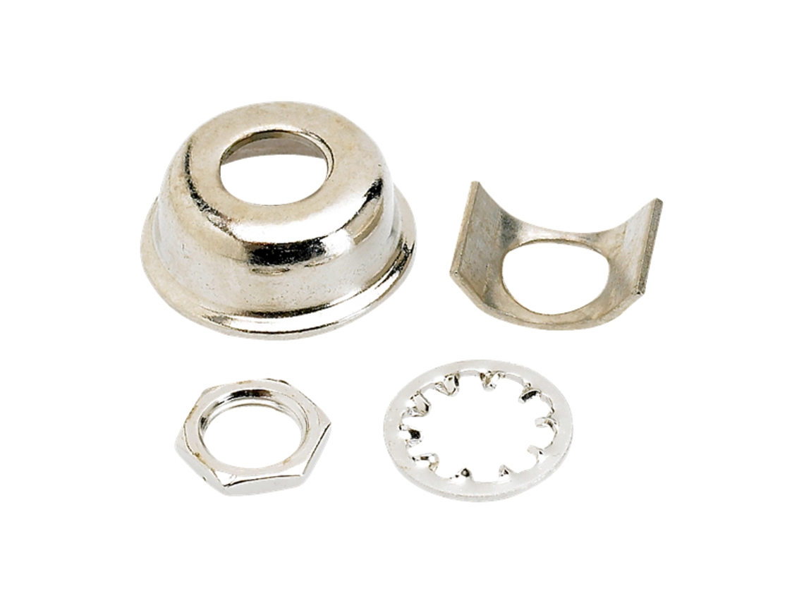 Fender Telecaster Jack Ferrules Nickel