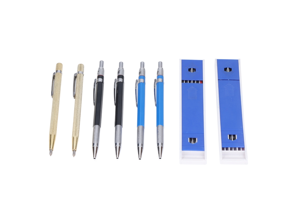 Kit De Lápices E Escritor De Carpinteiro Com Carbeto De Tungstênio Para Madeira E Vidro