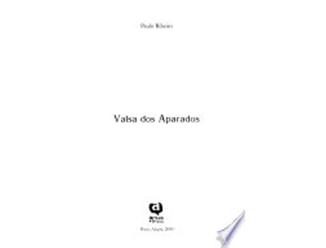Livro VALSA DOS APARADOS de RIBEIRO, PAULO JUSTINIANO (Português do Brasil)