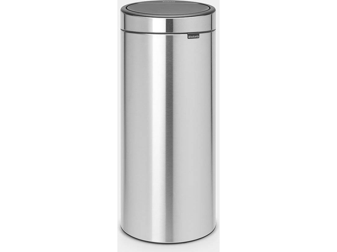 Balde do Lixo BRABANTIA Touch Bin (30 l) Worten.pt