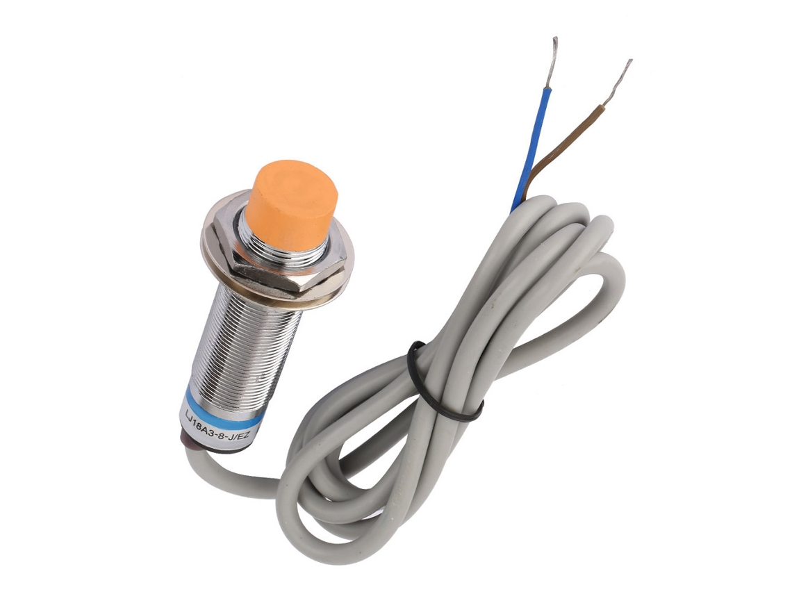 Sensor De Proximidade Indutivo De Latão Niquelado Laxiscreed Para Deteção Ac, Normalmente Aberto
