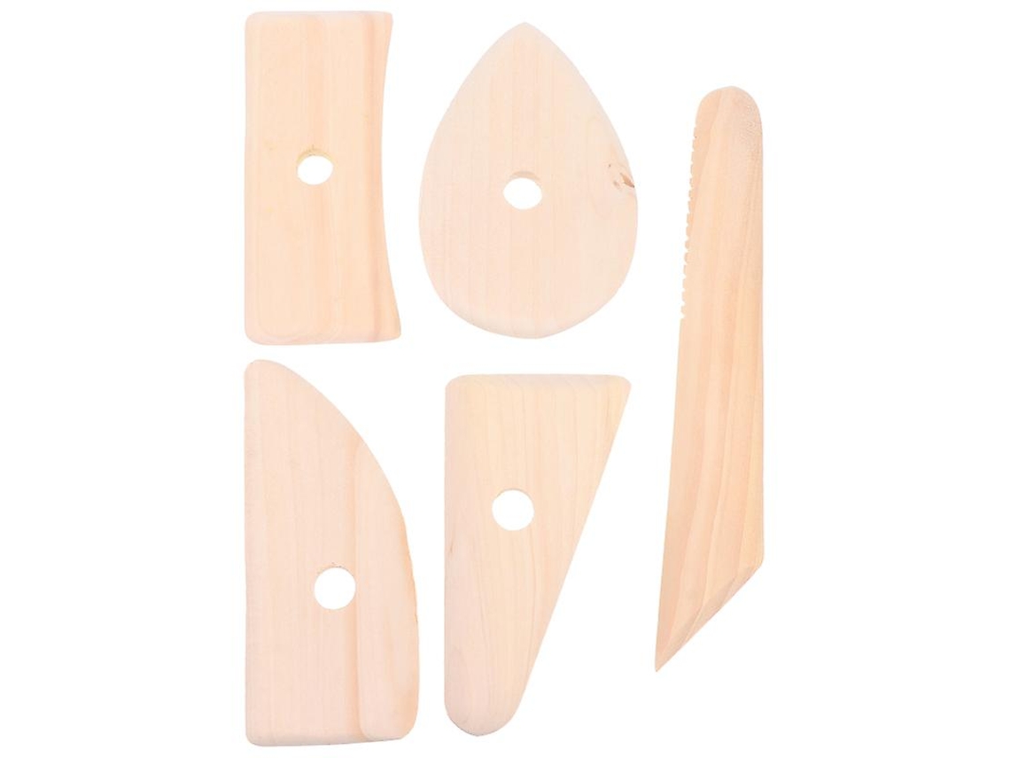 5Pcs Raspador de Argila ALLINLESS
