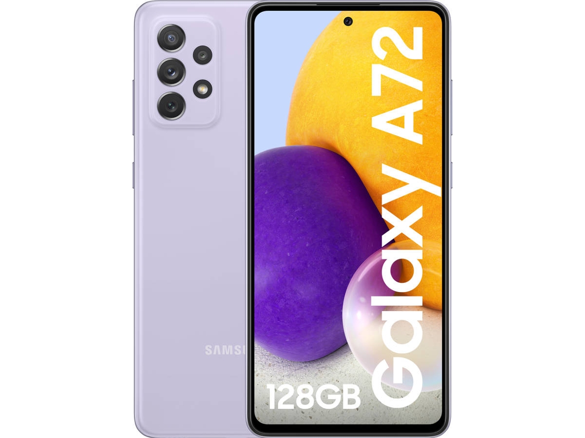 Smartphone SAMSUNG Galaxy A72 (6.7'' - 6 GB - 128 GB - Violeta)