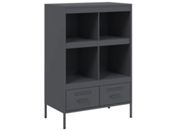 Highboard, Highboards Vidaxl Antracite Aço (n/a)