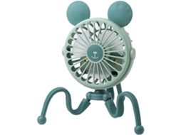 Usb Mini Ventilador Mesa Portátil 3 M para Uso Doméstico e Externo