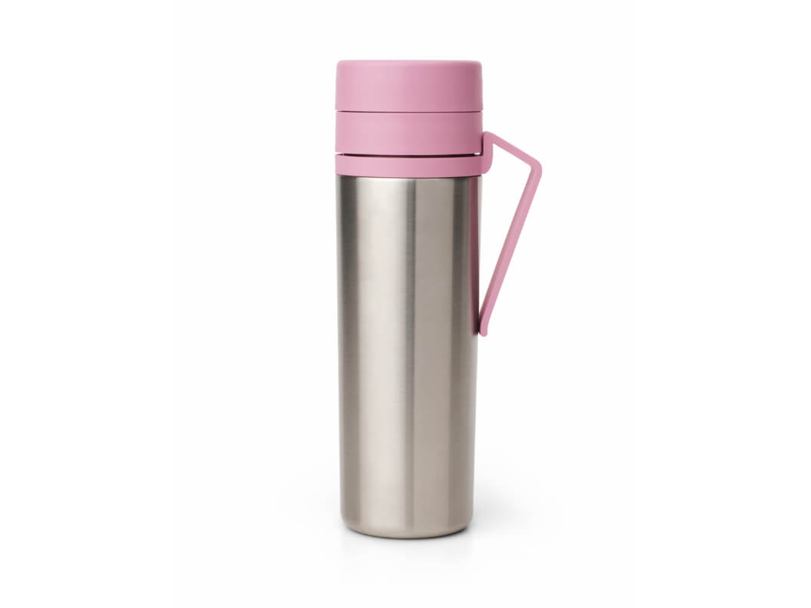 Garrafa Térmica Make Take 0,5 L Rosa Lilás Brabantia