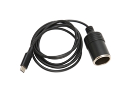Aetheria adaptador Tipo C para Cigarro Elétrico 45w 4.9ft Cabo Usb C Pd Saída Estável 15v3a