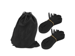 Conjunto De 2 Cintas Amarração Para Caiaque, Prancha De Surf, Canoa, Sup, Bagageiro E Teto De Caminhões(3, 6 M)