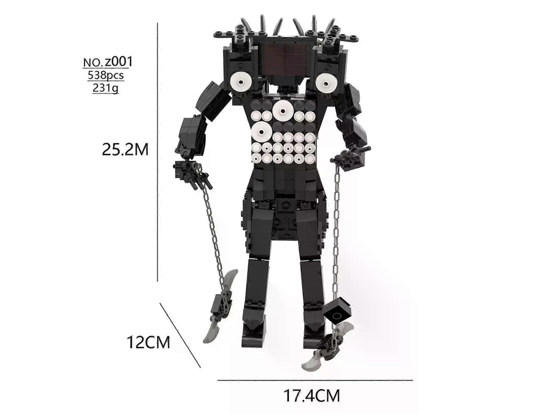 Skibidi Wc Blocos De Construção Titãs Câmera Homem Tv Homem Mulher Titãs Cameraman Speakerman Skibidi Toulet Tijolo Speaker Homem Brinquedo Hengjian