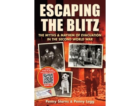 Livro escaping the blitz de penny starns,penny legg (inglês)