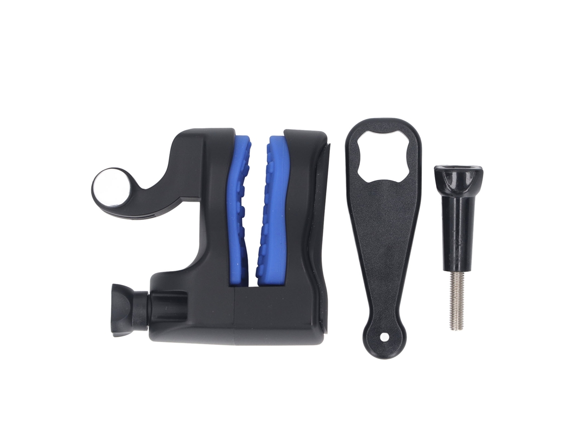 Motorcycle Helmet Chin Mount Kit Abs Silicone Adjustable Action Camera Helmet Chin Mount For Osmo Action For Yi Without Phone Mount LAXISCREED