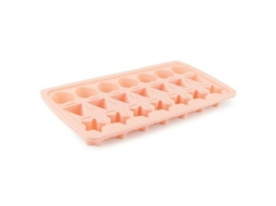 Forma De Gelo Fofa Com Tampa, Molde De Silicone Flexível, Seguro Para Alimentos E Resistente A Temperaturas Extremas, Com Estrelas