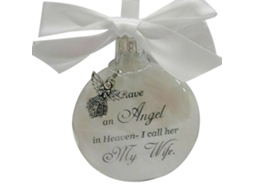 Laxiscreed Bola Angelina De Plástico Para Homenagem E Decoração De Luto Com Embalagem
