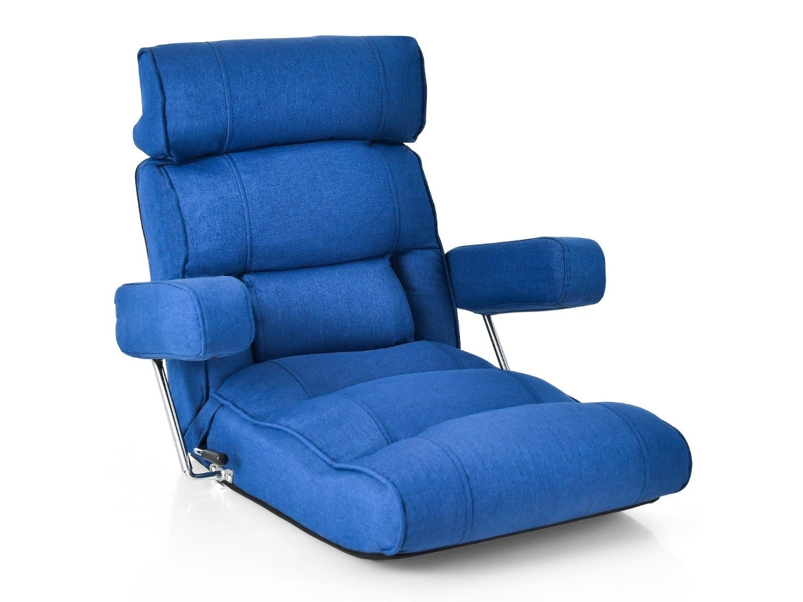 Cadeira de chão sofá dobrável com encosto ajustável 80x72x75 cm NORTHIX