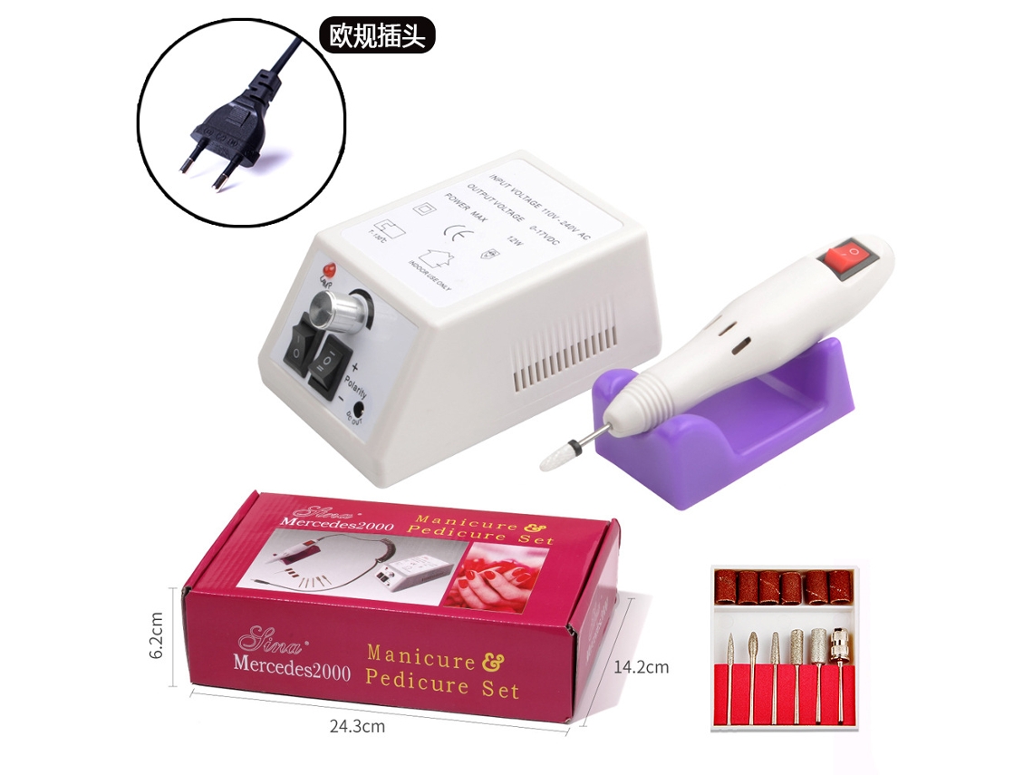 Máquina De Lixar Unhas Elétrica Brilvibera