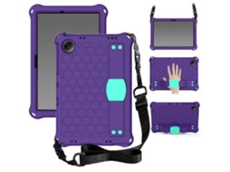 Capa Para Tablet Lurelia, Compatível Com Samsung Galaxy Tab S6 Lite 10.4 P615/p610, Roxo, Suporte Giratório, Proteção Antiquedas