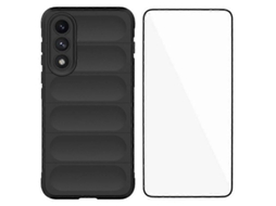 Capa De Tpu Antiderrapante Para Oneplus Nord 5 5g Com Película De Vidro Temperado