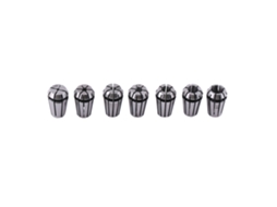 Conjunto De 7 Peças De Mandril Er11 Laxiscreed Para Máquinas Cnc, Fresadoras E Tornos