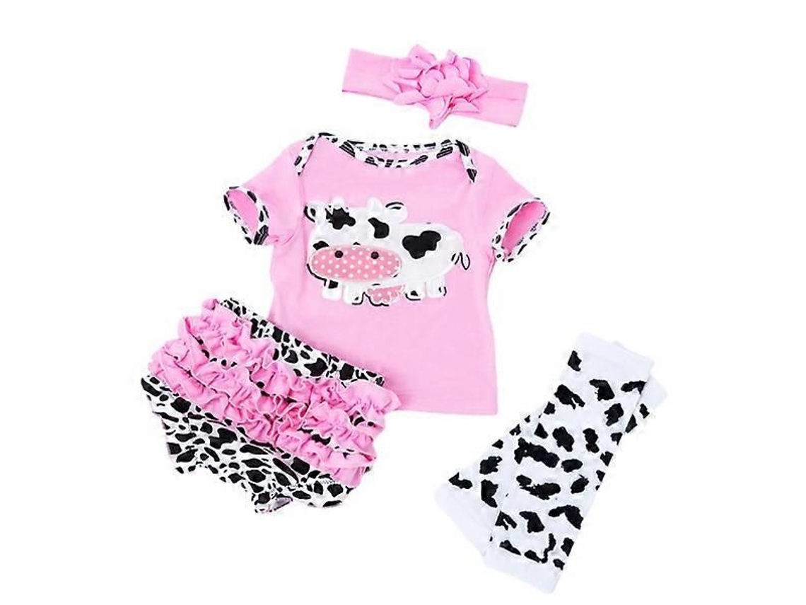 4 Conjuntos De Roupas Rosa Para Bonecas Reborn De 20 A 22 Polegadas