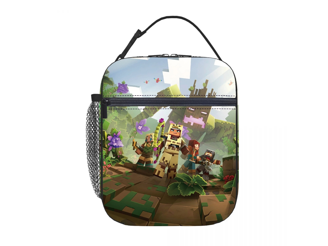 Lancheira para escola primária, lancheira infantil, bolsa térmica portátil, bolsa de armazenamento para acampamento ao ar livre Forty-Se Aquaforge