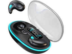 Fones De Ouvido Intra Auriculares Com Cancelamento Ruído E Visor Digital Led