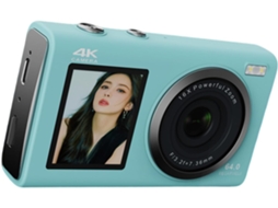 Câmera Lcd 4k De 80mp Com Foco Automático, Design Portátil, Múltiplos Modos