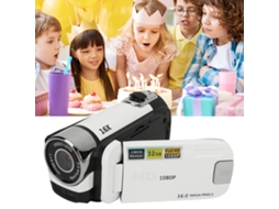 Câmera Digital D90 1080p 16mp, Tela Giratória De 2,4 Polegadas, Filmadora Com Zoom De 16x, Gravadora De Vídeo Hd Com Luz De Preenchimento Brilvibera