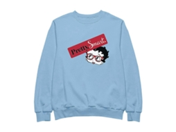 Óculos estilo Betty Boop. Bonitos. Elegantes. Moletom macho.
