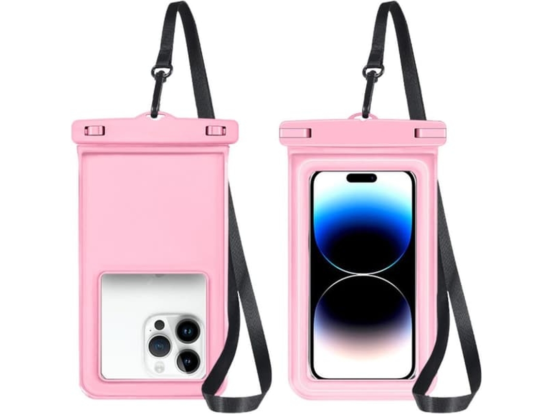 Capa Flutuante À Prova D'água Para Celular - Compatível Com Celulares De Até 6,7 Polegadas - Resistente À Água Ipx8 - Acompanha Fivela Dupla E Alça Pa