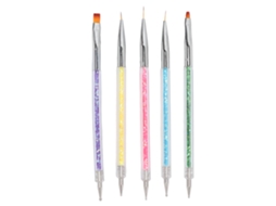 2026altiro-set De 5 Pincéis De Arte De Unhas De Duas Pontas