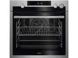 Forno a Vapor AEG BPE577161M SteamCrisp (72 L - AquaClean e Pirólitico - Inox) 
