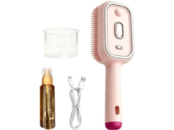 Escova De Cabelo Com Borrifador Água, Pente Massageador De Couro Cabeludo Sem Fio, Escova De Cabelo Com Spray, Para