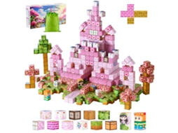 Blocos Magnéticos Conjunto De 100 Peças Castelo De Princesa Para Crianças Vevor