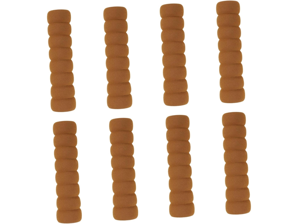 Sewroro 8 Peças De Capas Antiestáticas Para Maçanetas Portas, Protetores De Tecido Para Puxadores Portas, Cor Café, 13