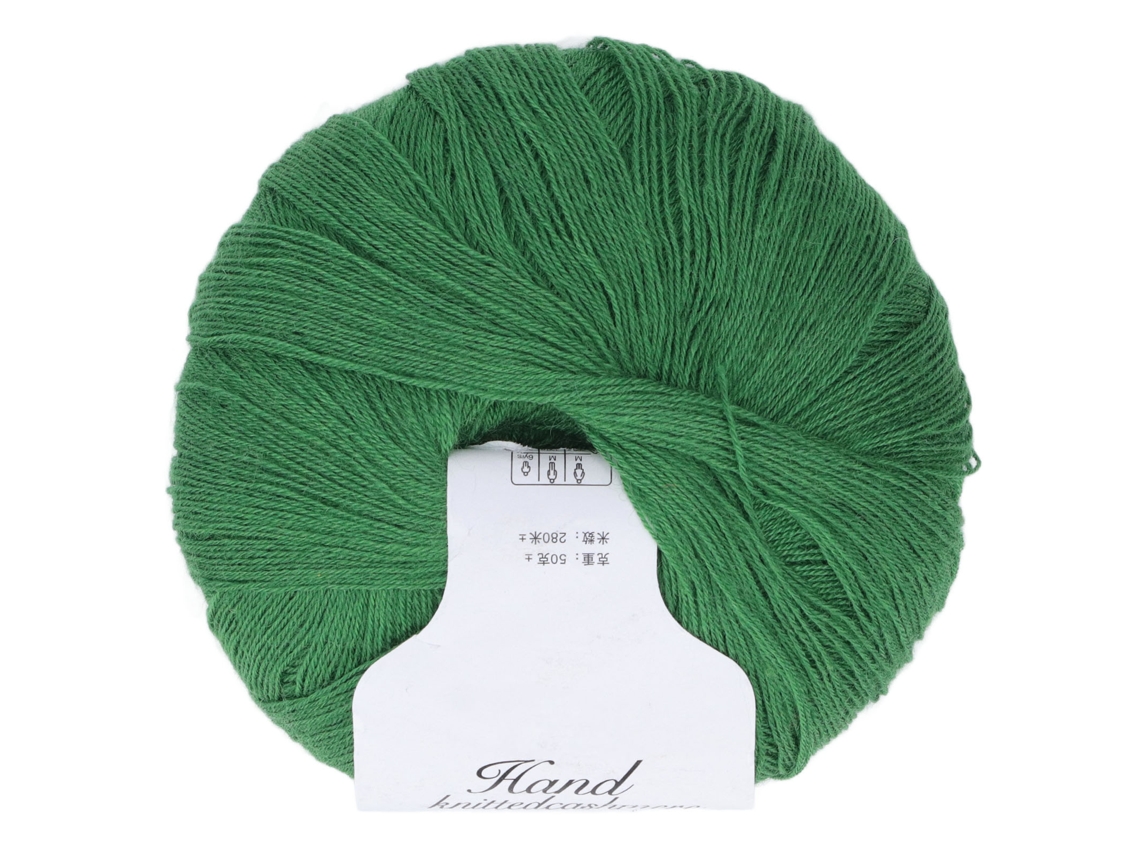 Fio De Lã Verde Lavável À Mão Para Crochê, Fio De Tricô Macio E Respirável Para Almofadas E Suéteres Aquaforge