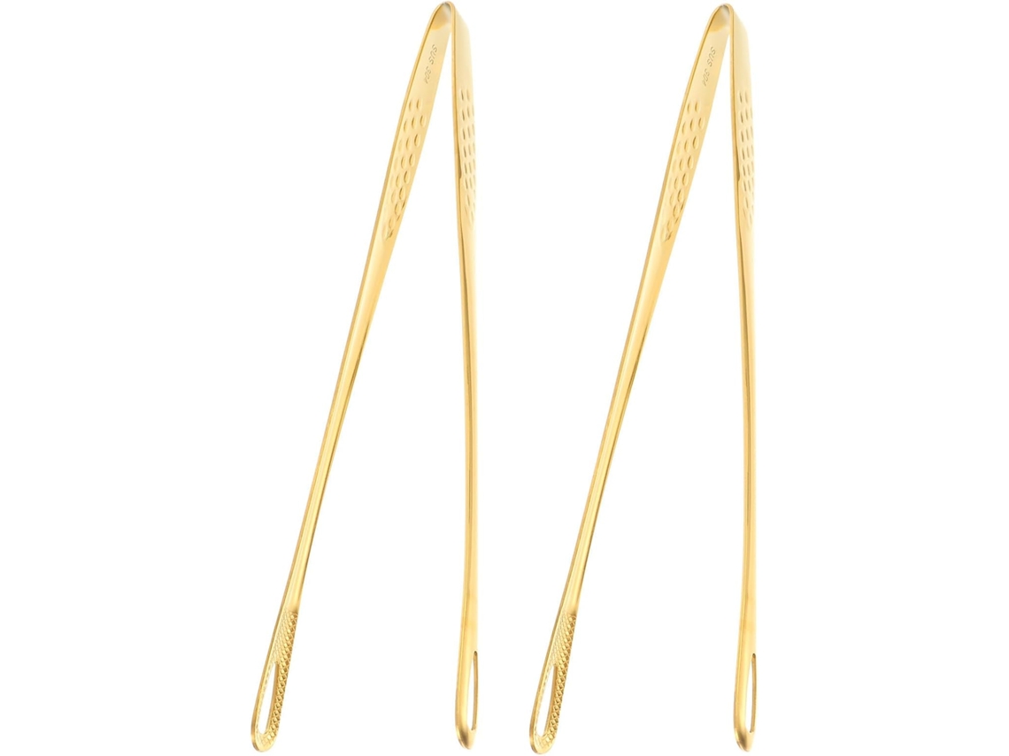 Pinça Para Alimentos Cabilock, Conjunto De 2 Peças Em Aço Inoxidável 304, Utensílio De Cozinha Para Churrascos E