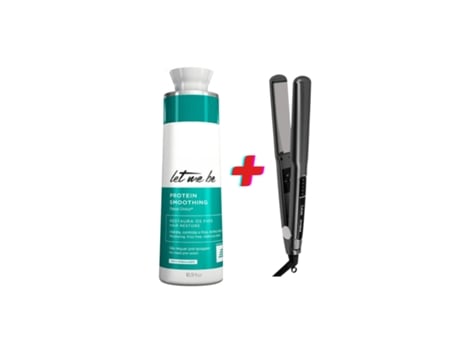 Kit Alisamento Orgânico 1L Passo Único Prancha Lizze Extreme LET ME BE