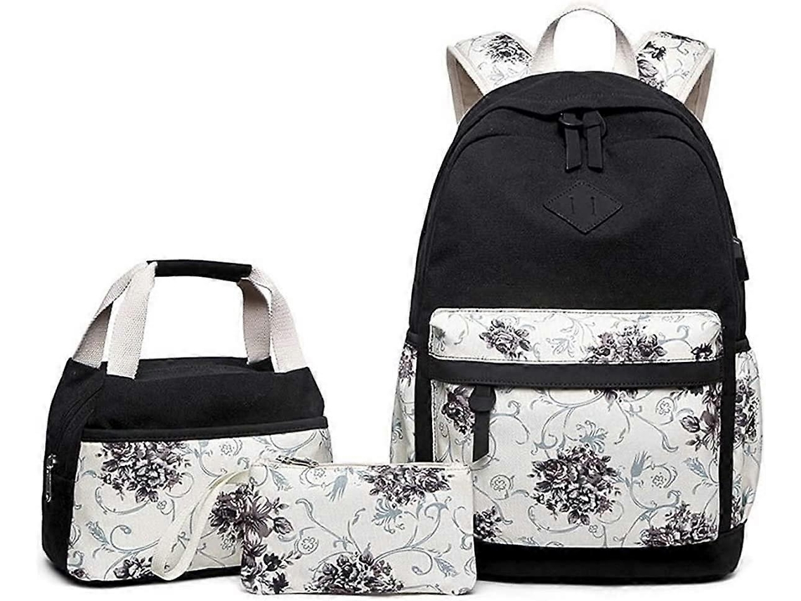 Aoopoo Pacote Com 3 Mochilas Com Estampas De Animais, Mochila Escolar Primária, Mochila Para Estudantes Com Lancheira Olysi Shop