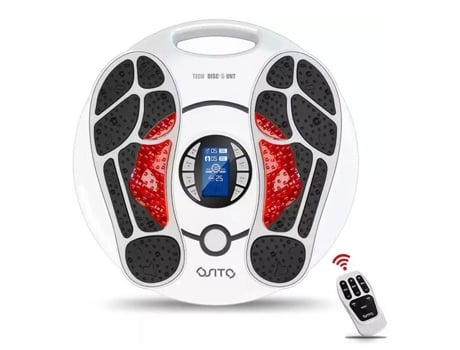 Lunavo TD® Massageador de pés totalmente automático com controle remoto e vários modos de massagem