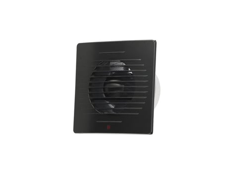Extrator De Ar Simples Fluxo Quadrado Classic 100 Mm Antracite | 500.010.100 | Horoz