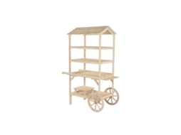 Carro Home Esprit Madeira De Abeto Madeira Mdf 115 X 68 X 168 Cm